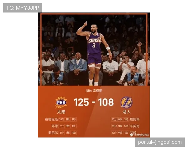 太阳战胜湖人稳固第七排名 布克与狄龙搭档效果显著